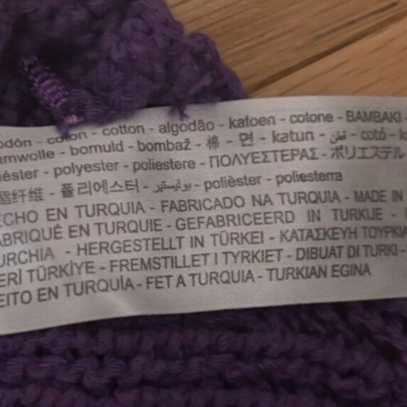 Zara Cotton Purple Crochet Sweater Knit Crop Tank Top Womens Size Small - Picture 7 of 7